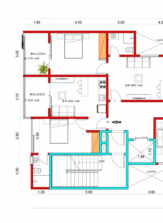 Apartamento Mono Ambiente en Ciudad del Este - 1